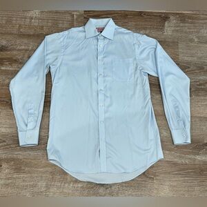 Thomas pink men’s classic light blue dress shirt